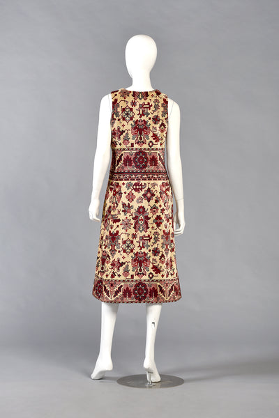Iconic 1960s Anne Klein Tapestry Vest