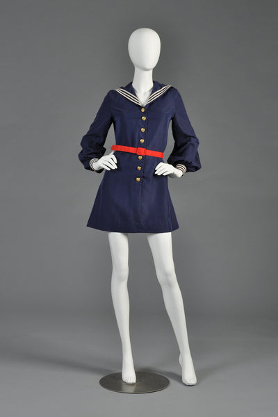 c.1967 Betsey Johnson for Paraphernalia Sailor Dress
