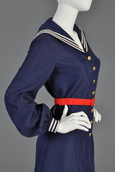 c.1967 Betsey Johnson for Paraphernalia Sailor Dress
