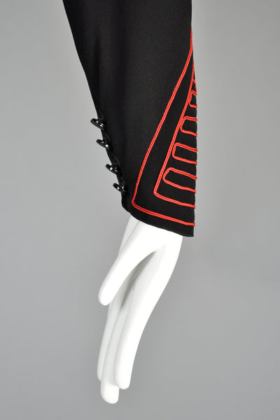 Karl Lagerfeld for Chloe 1980s Embroidered Dress