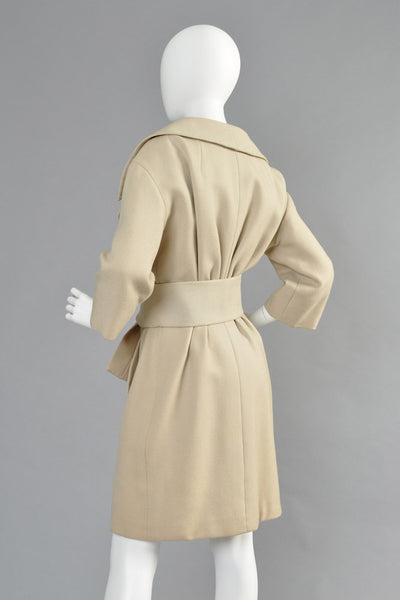 1959 Yves Saint Laurent for Christian Dior Haute Couture Coat