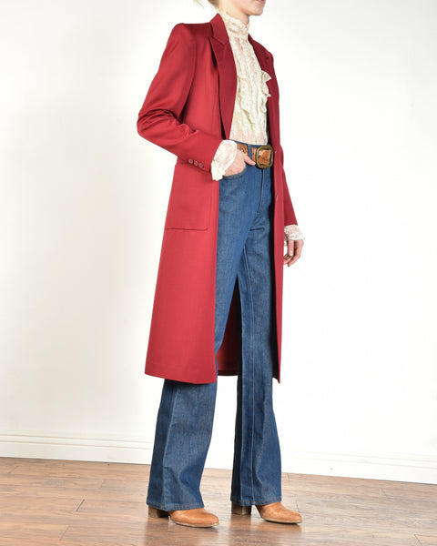 Dior Long Crimson Jacket