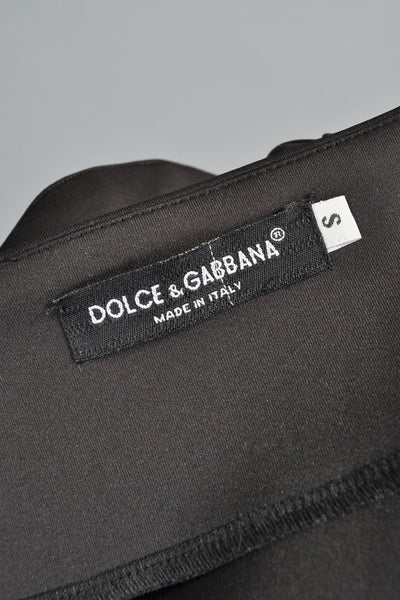 Dolce & Gabbana Neoprene Bustier Jumpsuit