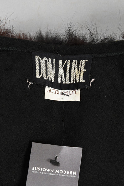 Don Kline Fox Tail Fur Fringed Gilet/Vest