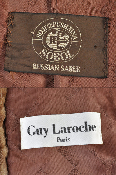 Guy Laroche Barguzine Russian Sable Coat