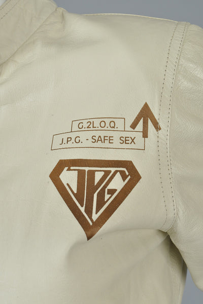 Jean Paul Gaultier 1995/96 Virus Man Leather Jacket