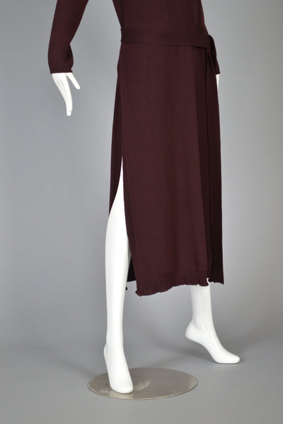 Vintage Jean Paul Gaultier Convertible Knit Cardigan Wrap Dress