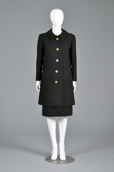 Jeanne Lanvin 1960s Coat + Skirt