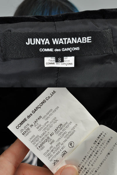 Junya Watanabe for Comme des Garcons Velvet Cape