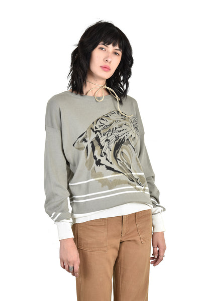 The Roaring Tiger Sweater by Krizia