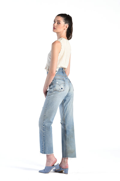 Edna Levi's 517 Cropped Jeans 29x27