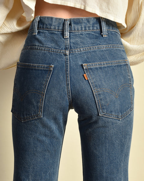 Levi's 684 1970s Bell Bottom Jeans