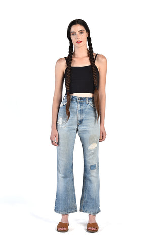 Levi's Patched 646 Flares 33x27