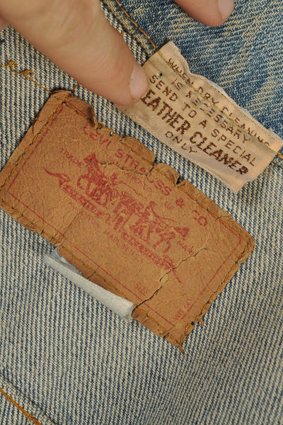 Levi’s Denim + Leather 70s Sunset Patchwork Vest