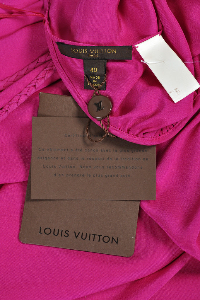 Louis Vuitton Backless Silk Palazzo Jumpsuit – Bustown Modern