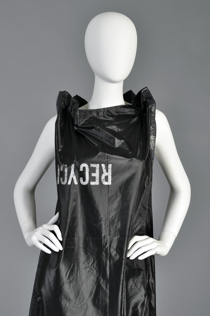 Rare Moschino LIFE Recycle Trash Bag Dress – Bustown Modern