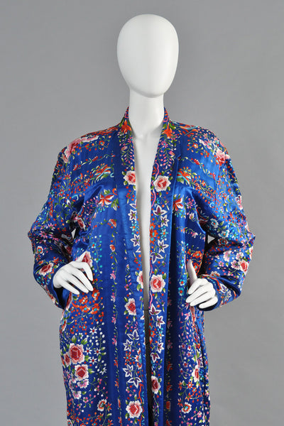 Norma Kamali OMO Asian Embroidered Coat