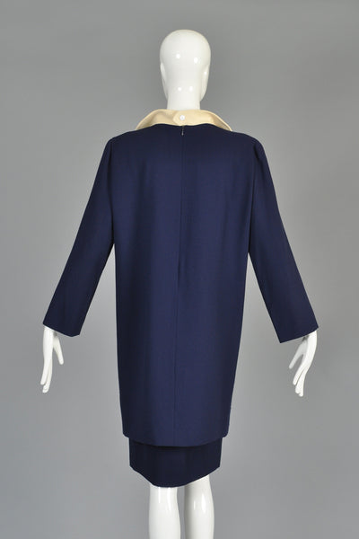 Vintage 1992 Pierre Cardin Haute Couture Skirt + Tunic Shift Dress