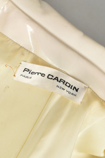 Iconic Pierre Cardin 1969 Space Age Vinyl Rain Coat