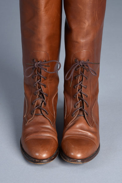 Incredible Ralph Lauren Leather Equestrian Boots