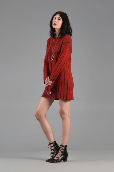 Neiman Marcus Cashmere Knit Mini Dress