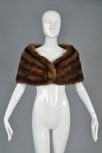 Gorgeous 1950s Russian Sable Fur Stole