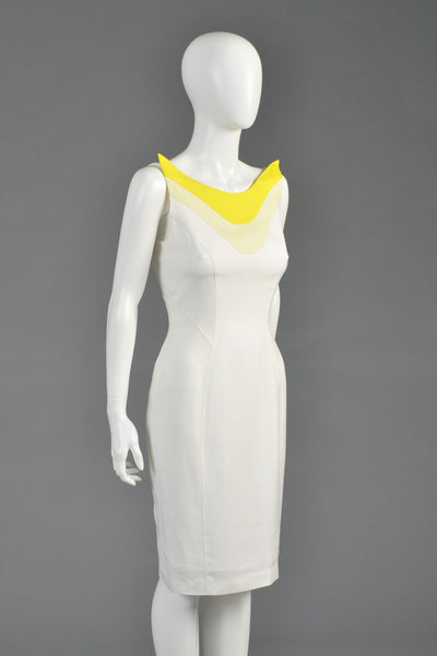 Thierry Mugler Architectural Cocktail Dress