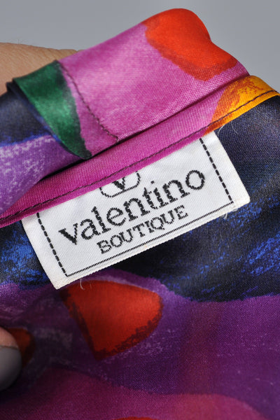 Valentino Sheer Silk Georgette Jacket with Hood