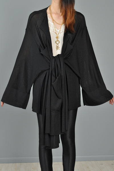 Alaia Draped Kimono Jacket