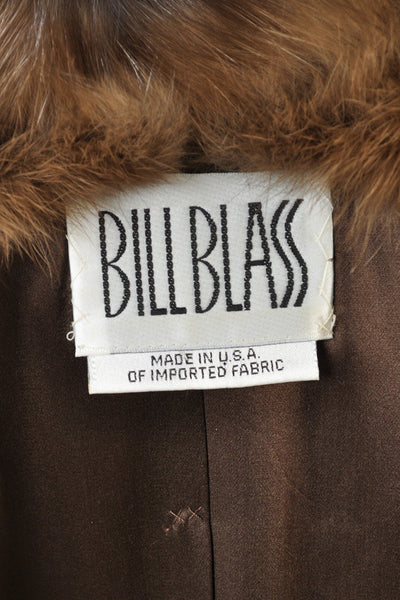 Bill Blass Russian Sable + Corduroy Jacket