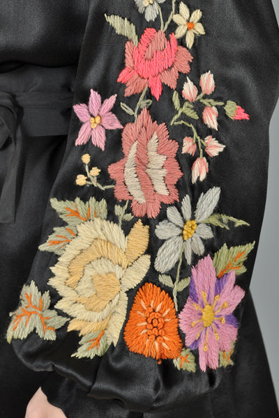Eastern European 1920s Embroidered Tunic Dress
