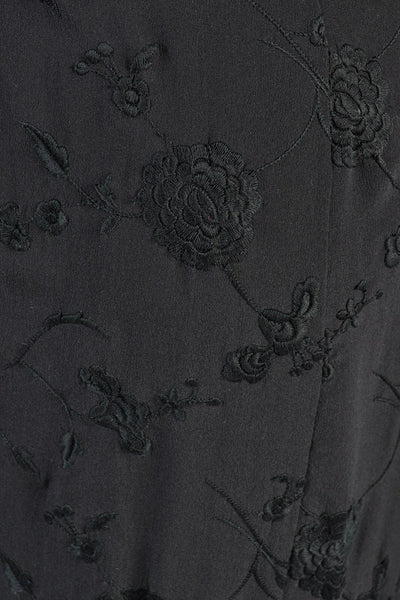 Dolce & Gabbana Embroidered Silk + Sable Jacket