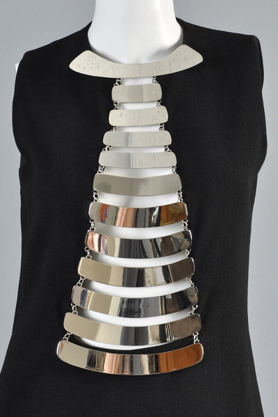 Iconic Pierre Cardin Vintage 1968 Necklace Dress