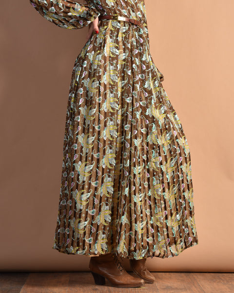 Philoméne 70s Silk Dress