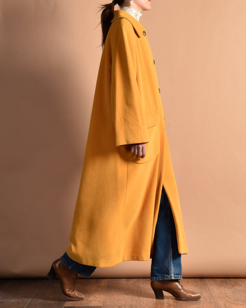 Missoni 1980s Marigold Angora Coat